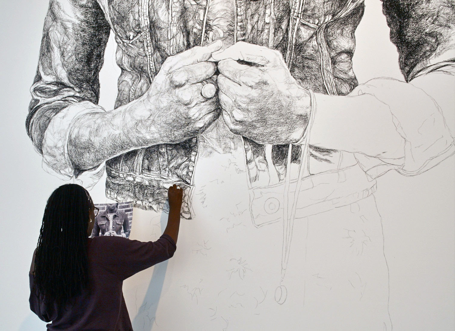 Barbara Walker - Sub-Urban: New Drawings - Image by Steve White