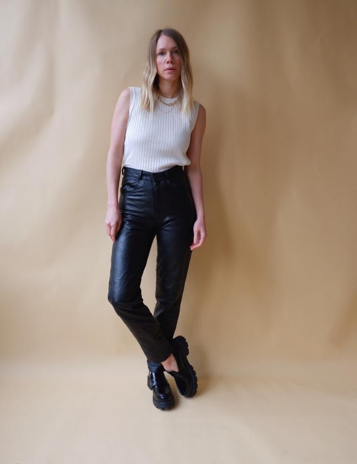 Portrait of Clare Lewis, stood wearing casual clothes