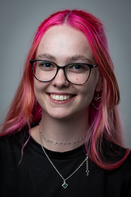 A headshot of Hannah Morton