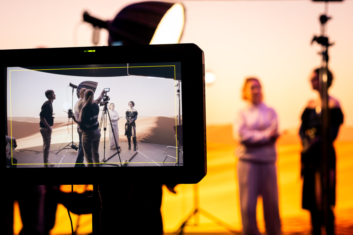 Virtual Production studio, UCA Farnham