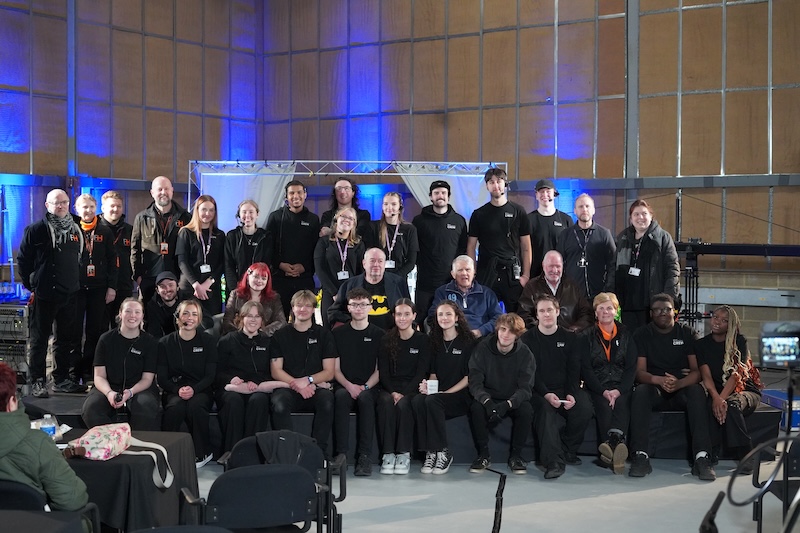 Comedy Relics. Produced by UCA Television Production students at Maidstone Studios--5 copy