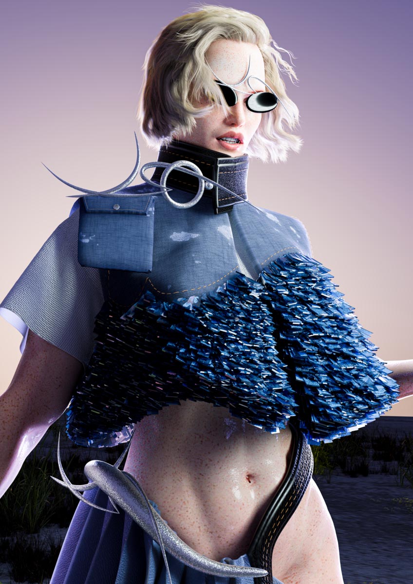 Alana Conlon, MA Digital Fashion, UCA Rochester